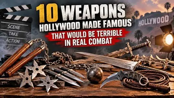 10 Weapons Hollywood Made Famous That Would Be Terrible in Real Combat