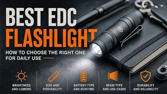 Best EDC Flashlight: How to Choose the Right One for Daily Use