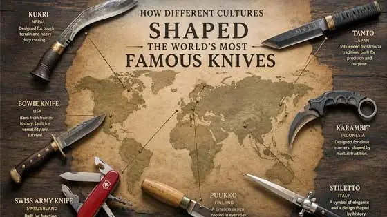 How Different Cultures Shaped the World's Most Famous Knives