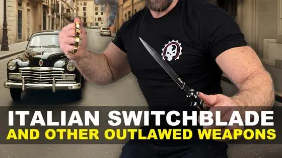 Italian Switchblade Stiletto and Other Outlawed Weapons