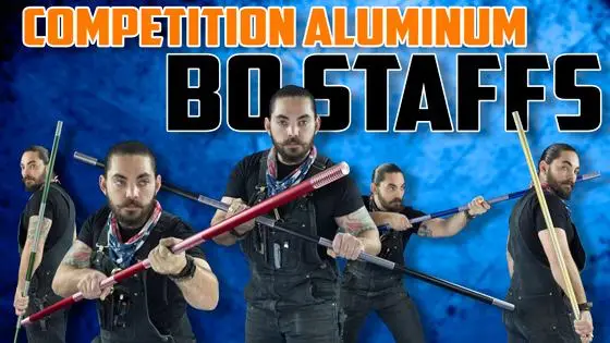New Lightweight Aluminum Competition Bo Staffs
