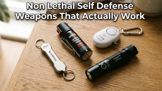 Non Lethal Self Defense Weapons That Actually Work