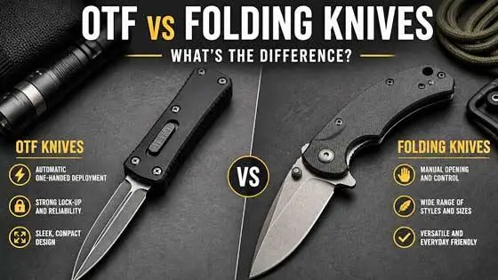OTF vs Folding Knives: Whats the Difference and Which Is Better?