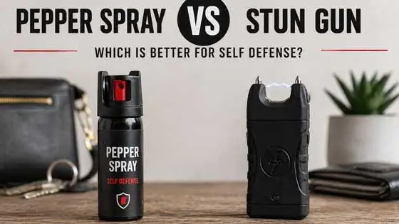 Pepper Spray vs Stun Gun: Which Is Better for Self Defense?