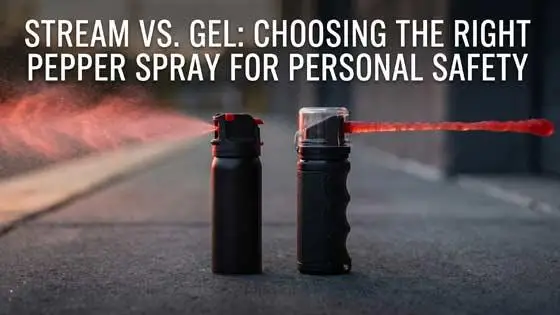 Stream vs. Gel: Choosing the Right Pepper Spray for Personal Safety