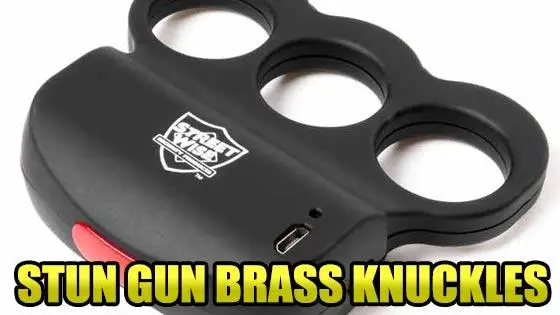 Stun Gun Brass Knuckles: How They Work and Are They Effective?
