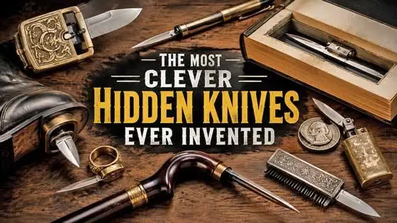 The Most Clever Hidden Knives Ever Invented