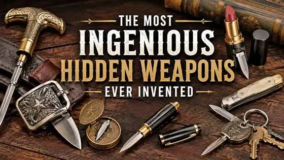 The Most Ingenious Hidden Weapons Ever Invented