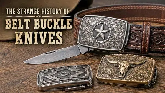 The Strange History of Belt Buckle Knives