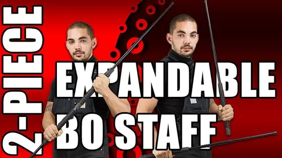 Two Weapons in One with the 2-Piece Expandable Bo Staff