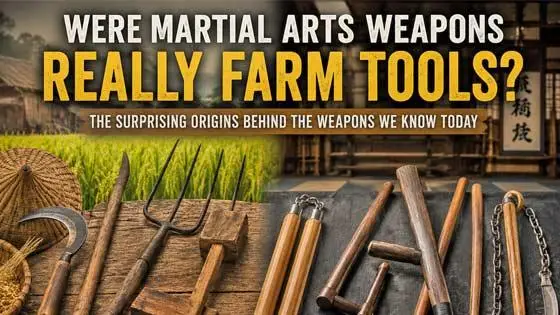Were Martial Arts Weapons Really Farm Tools?