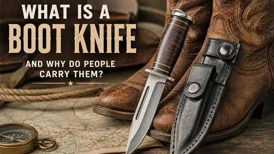 What Is a Boot Knife and Why Do People Carry Them?