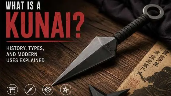 What Is a Kunai? From Japanese Tool to Ninja Weapon