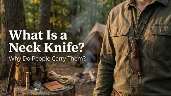 What Is a Neck Knife and Why Do People Carry Them?