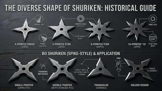 What Is a Shuriken? Types of Ninja Throwing Stars Explained