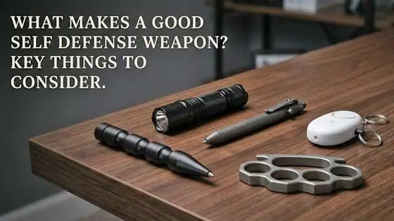 What Makes a Good Self Defense Weapon? Key Things to Consider