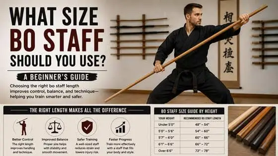 What Size Bo Staff Should You Use? A Beginner's Guide