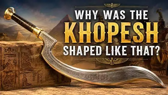 Why Was the Khopesh Shaped Like That?