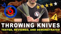 The Deadliest Throwing Knives for Modern Combat! Knife Testing and Review