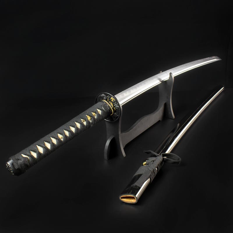 Black Dragon Hand-Forged Katana - Handmade Japanese Style Sword - Samurai Sword |