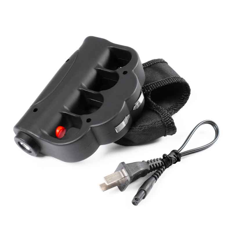 Black Knuckle Stun Gun Shocking Knuckles Fist Stun Guns KOMBATIV