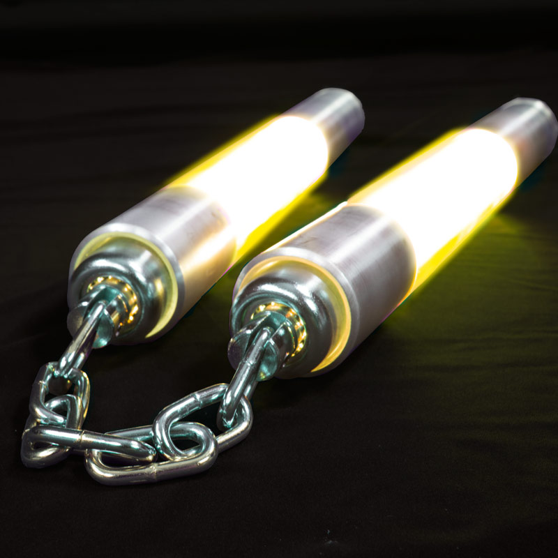 LED Nunchucks Light-Up Weapons - Glow Chucks KOMBATIV