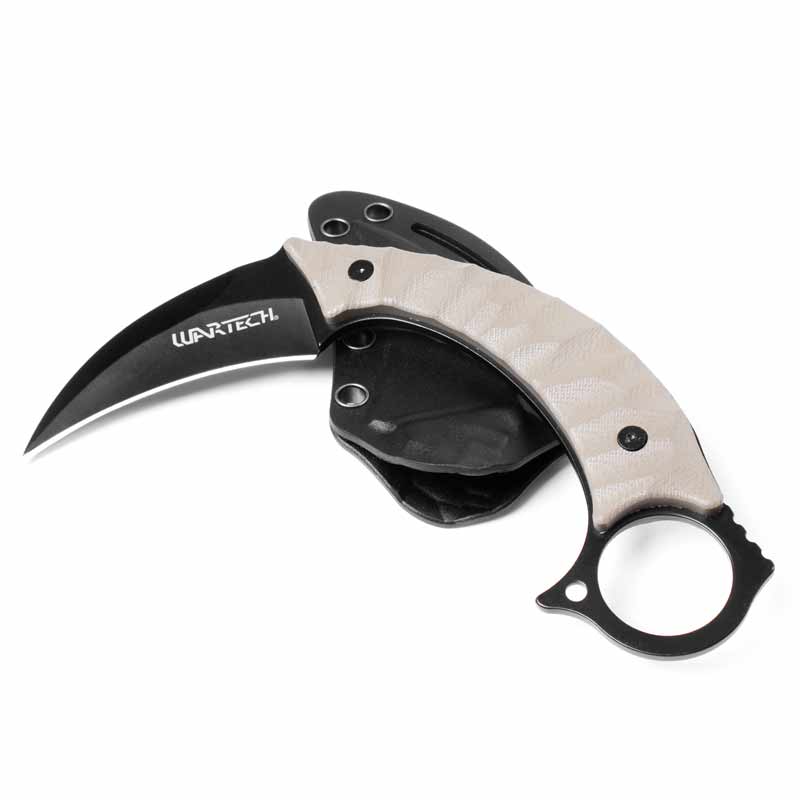 Knife Ring: Adjustable Metal Self-Defense Flip Blade Ring