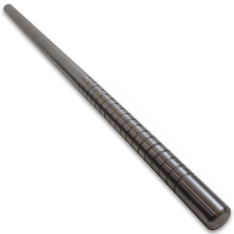 Machined Steel Escrima Stick - Training Kali Sticks - Metal Arnis