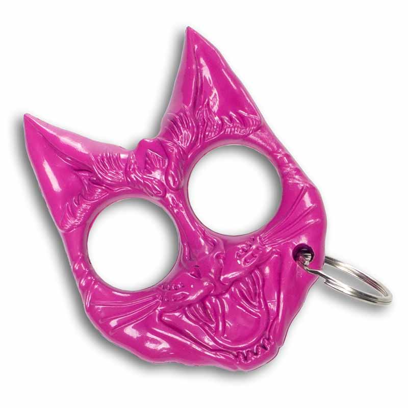Pink Cat Self-Defense Keychain