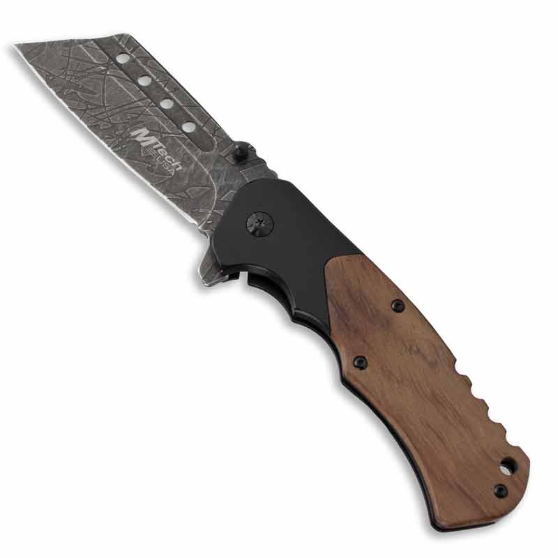 Rugged Cleaver Pocket Knife