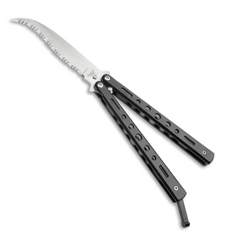 Black Hawk Karambit Butterfly Knife Stainless Steel