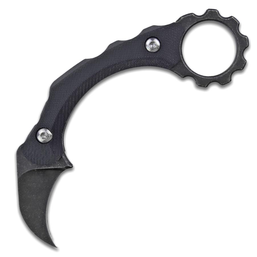 DNA Camping Hiking Fishing Hawkbill EDC Karambit Non Locking Less