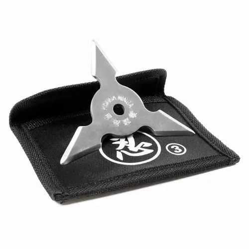 3-Point Silver Ninja Star