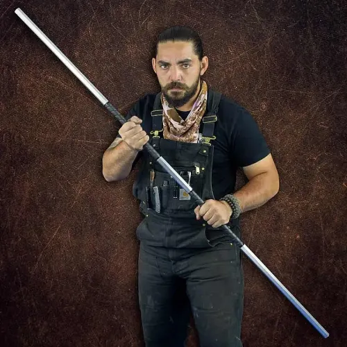 Aluminum Hexagon Bo Staff