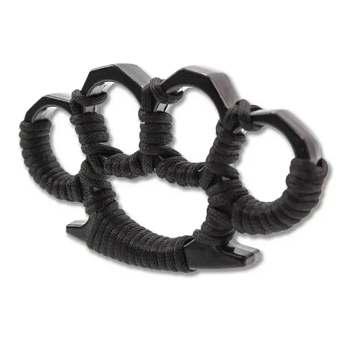 Black Cord Wrapped Knuckles