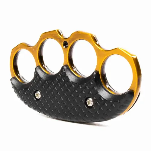 Black Grip Knuckle Duster