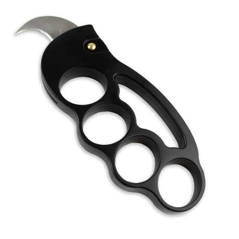 Black Hidden Blade Knuckles