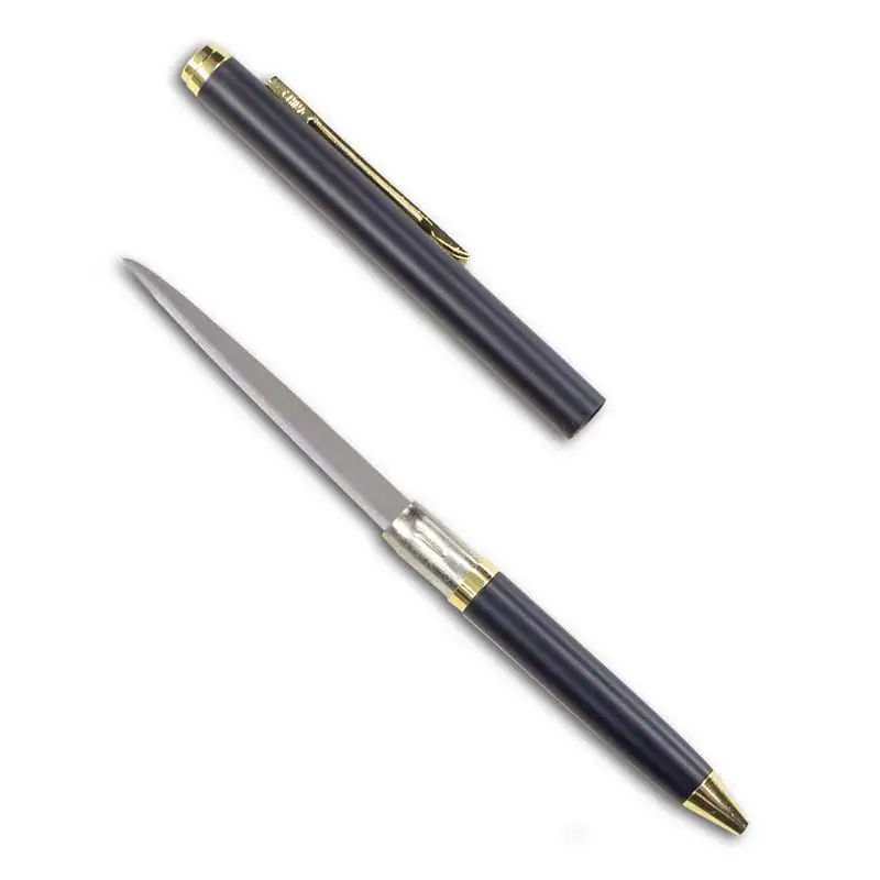 Black Hidden Pen Knife