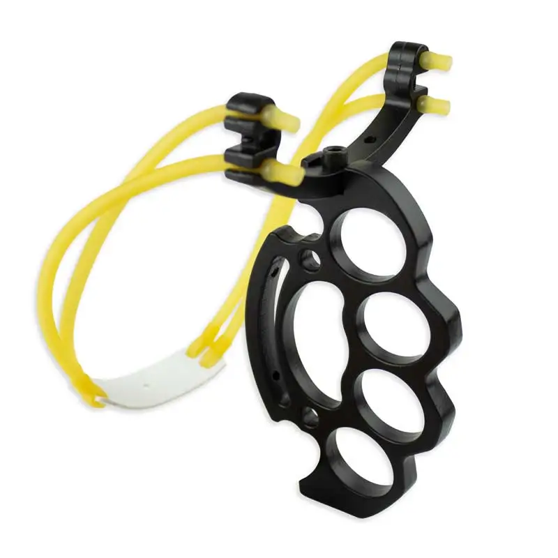 Black Knuckle Duster Slingshot
