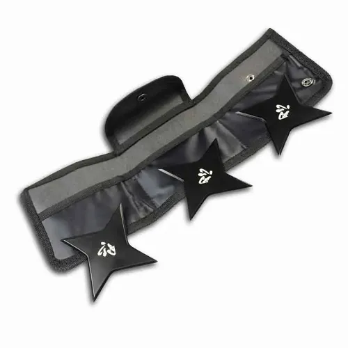 Black Ninja Throwing Stars