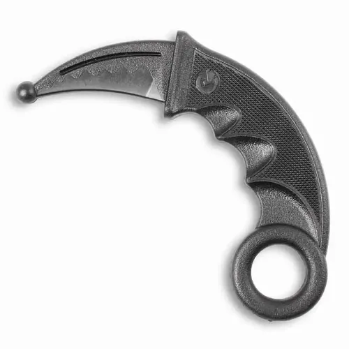 Black Plastic Training Karambit