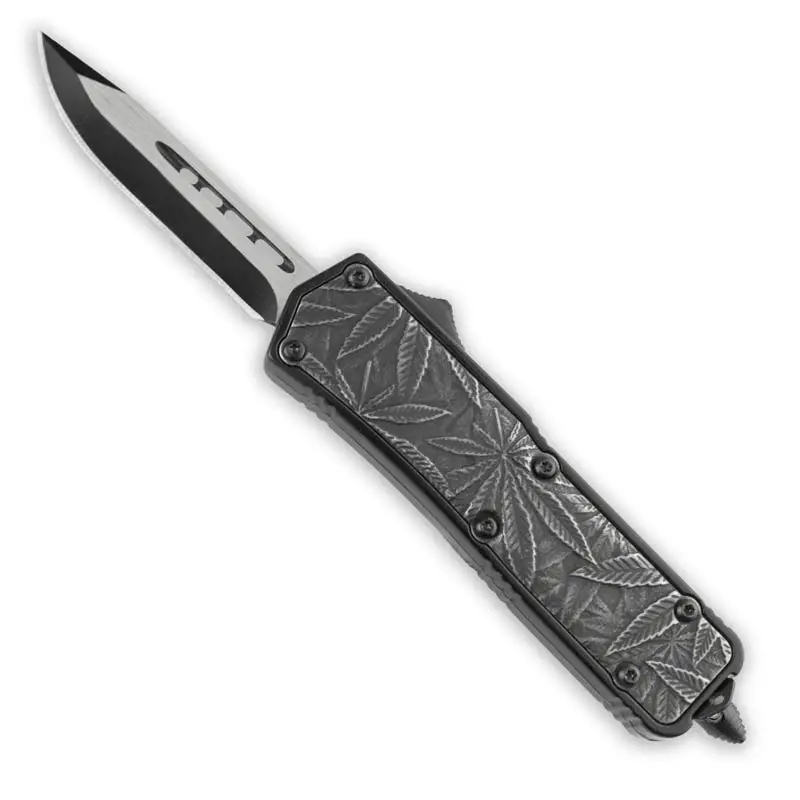 Dark Weed OTF Knife
