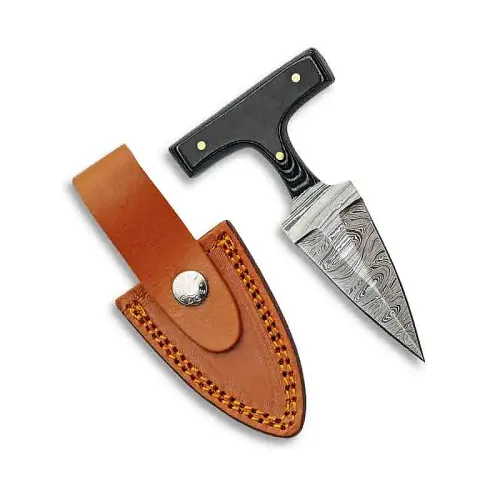 Damascus Blade Push Dagger