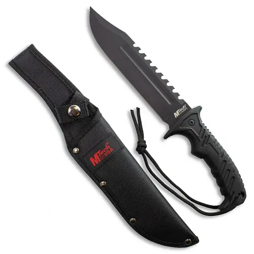 Dark Combat Bowie Knife