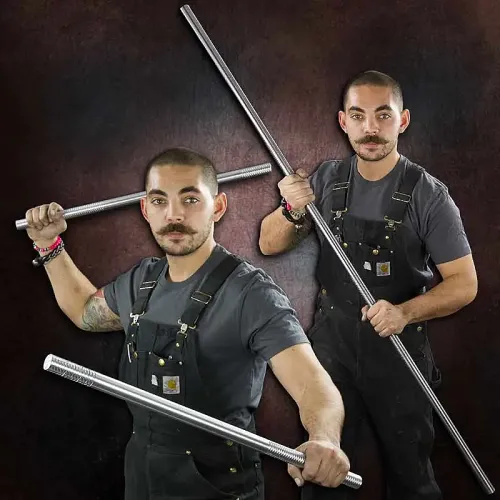 Diamond Grip Escrima Staff