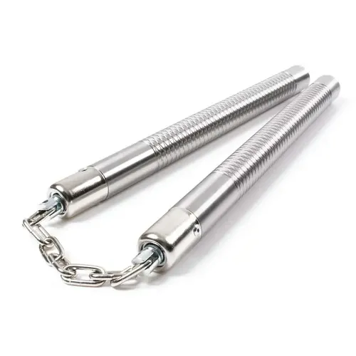 Diamond Grip Titanium Nunchaku