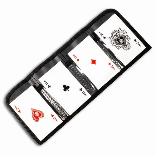 Four Aces Throwing Cards