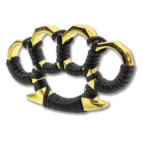 Gold Cord Wrapped Knuckles