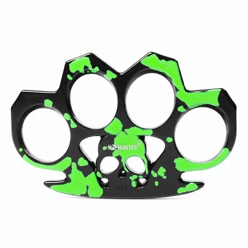 Green Skull Knuckle Duster