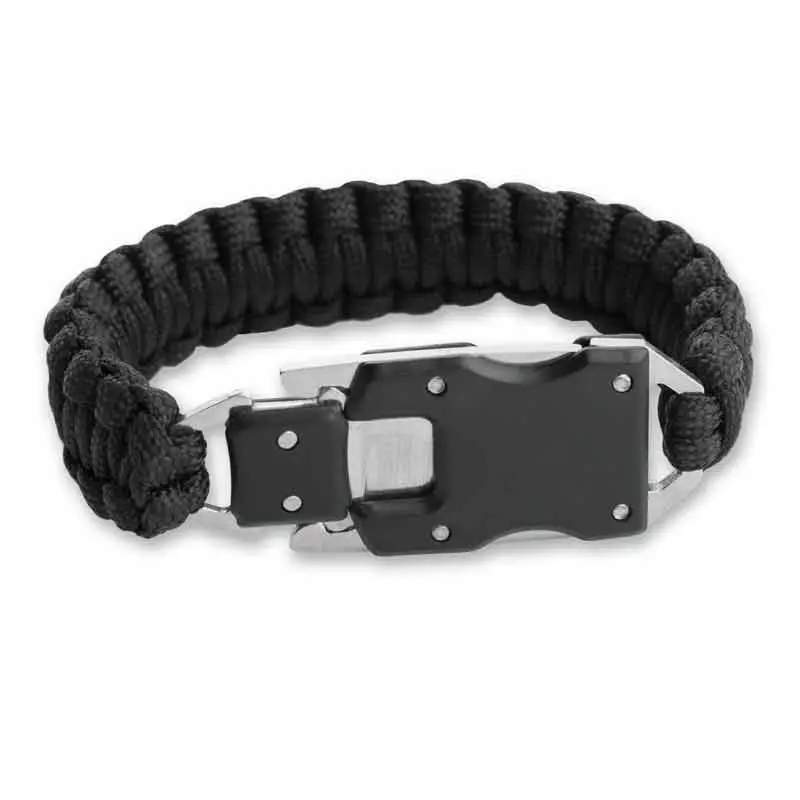 Hidden Knife Survival Bracelet